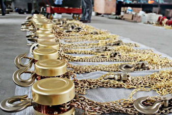 冠航機械彰顯了國產手拉葫蘆廠家的實力